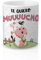 Yujuuu! | Taza cerámica Original Amor. Resistente 100% al microondas y lavavajillas. Taza con Frase te Quiero Mucho.Vaca.