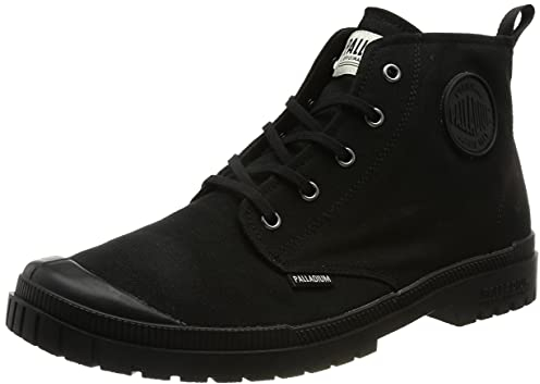 Palladium Pampa Sp20 Hi Cvs, Stivali Sneaker Unisex - Adulto, Nero, 42 EU