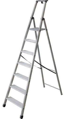 Scala più+sù maxi 110 in alluminio 7 gradini