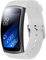 Strap-it Bracelet en Silicone pour Samsung Gear Fit 2 / Samsung Gear Fit 2 Pro - Blanc