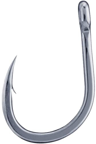 BKK PUKA Livebait HD Hook | 5X | Saltwater Ultra-Antirust Coating | Hand Ground Point | Forged Shank
