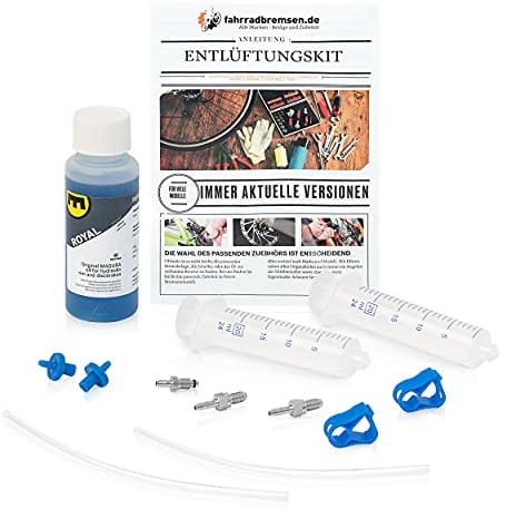 Entlüftungskit für alle Magura Bremsen Entlüftungsset inkl Original Magura Royal Blood Mineralöl 100ml