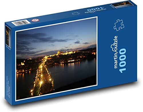 Prag - Puzzle 1000 Teile, 60x46 cm, Klassische Puzzles für Erwachsene und Kinder ab 14 Jahren