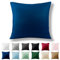 Alreya Renforcé Kissenbezug 60 x 60 cm - 100% Baumwolle mit YKK Reißverschluss, Superweicher Kopfkissenbezug 60x60, Kissenhülle, Blau, nur Kissenbezug