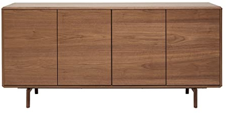 Vintage-Sideboard mit Vier Türen aus dunklem Holz B160 cm SUVA