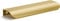 goldenwarm 10pack Gold Cabinet Handles 128mm Gold Kitchen Handles for Drawer Finger Edge Pulls Brushed Brass Pulls