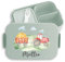 Kinder Bento Box Midi Lunchbox für Mepal Bentobox - Traktor Trecker Bulldog Schlepper Landwirtschaft - 900 ml - Sage Grün - kindergarten geschenke personalisierte brotdose traktorfans roter lunch
