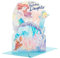 UK Greetings Disney Geburtstagskarte für Tochter – Arielle & Flunder Design
