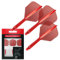 Target Darts K Flex Integrated Dart Flights and Shafts, Nr.6 Rot (Intermediate) | 3er Pack K-Flex - No6, Kflex All In One Moulded Dart Flight & Stem | Professionelles Dart Zubehör
