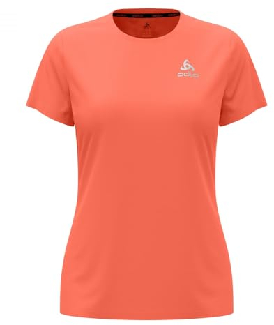 ODLO Laufshirt Damen Kurzarm Essential Flyer I Sport Shirt I Sport Oberteil I Fitness Shirt