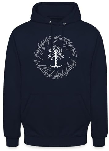 Spreadshirt Der Herr Der Ringe Der Weiße Baum Gondors Unisex Hoodie