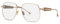 Philipp Plein Unisex VPP126S Sunglasses, Shiny Transp.pink, 57