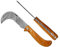 laguiole artisan 3861 Serpette Damas élégance 10 cm – Manche en teck