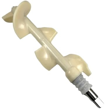 Ice Cream Maker Accessories One Blender Rod Scraper Stick Spare Part Fitting,Compatible for YKF Soft Serve Ice Cream Machines Stainless Steel Axis with Seal Tube