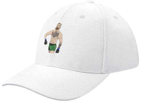 ROBEIUO Baseballmütze Basecap Conor McGregor Baseball Cap Ball Cap In The Hat Hüte für Frauen Männer