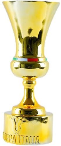 JHRFU Replica Trofeo Tim Cup del Campionato di Calcio Italiano - Premi in Resina per Squadre di Campioni Trofeo Decorativo Perfetto per Eventi Sportivi e Collezioni