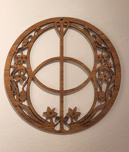 BTW Labs Wooden Chalice Well | Magical Symbol for Meditation and Energetic Balancing