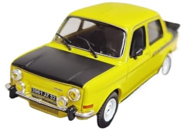 XIYUEYING Maßstabsgetreues Modell Maßstab 1:43 Simca Rallye 2 1974 Automodell Ornament Legierung Sammlung Für Kinder Miniaturmodelle