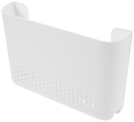 EPIGEIST Wandmontierte Router Versteckhalterung aus Kunststoff mit Platzsparendem Design für Wlan Router im Wohnzimmer Weiße Aufbewahrungsbox
