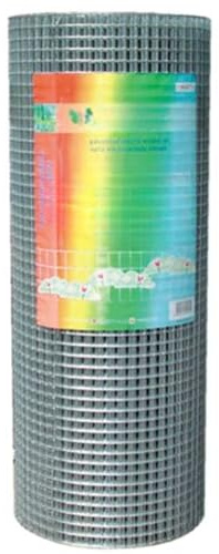 EffeDecor Rete Elettrosaldata Metallica Zincata Maglia19x19 mm Ø Filo 1,40 mm Reti Metalliche Ideale per Recinzioni,Giardino,Piante,Gabbie Animali H 61/81/101 cm Rotolo 25 MT (H 101 cm)
