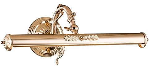Classic Compact Illumination for Pictures Gold Metal Frame excl. 2 Bulbs x E14 25W