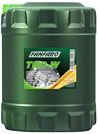 FANFARO Motoröl 10W-40 UHPD Teilsynthetiköl Motor Öl ACEA A3/B3 ACEA A3/B4 ACEA E7 API CI-4 API SL TRD-W 10L