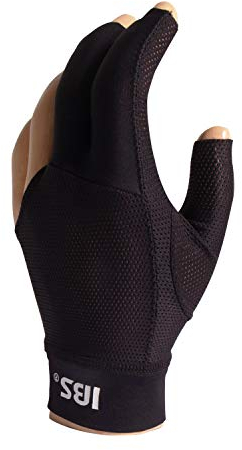 Manuel Gil Handschuh Billard IBS Glove Gold Mesh Black