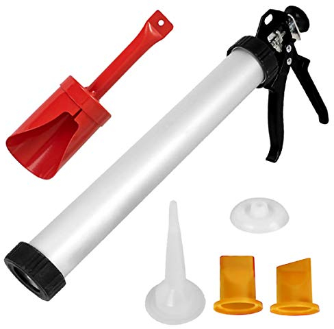 Rapide | Professional Mortar & Grouting Gun Set | 470mm Brick Pointing and Tile Cement Applicator Caulking | Roughneck Seal Building Industry DIY Tool