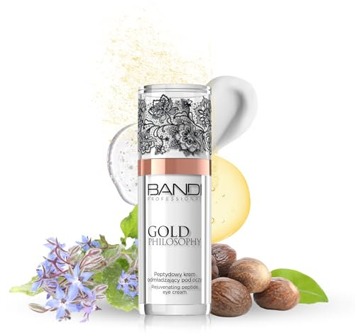 Bandi Intensive Regeneration Augencreme Anti-aging Feuchtigkeitsspendend mit Gold Peptiden Abyssinian Öl für Straffe Jugendliche Haut Unter Augencreme