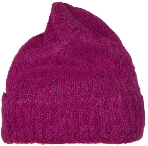 Flexfit Unisex-Adult 1503A-Soft Acrylic Beanie Baseball Cap, Fuchsia, one Size