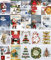 100 Weihnachts-Postkarten div. Motive Grußkarten Weihnachten Neujahr 22-1010
