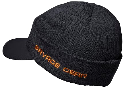 Savage Gear Peak Beanie One Size Rock Grey