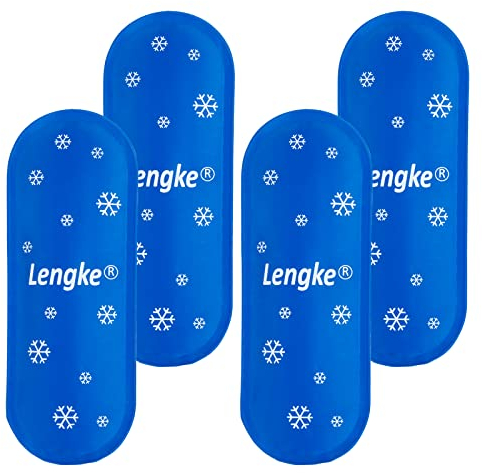YOUSHARES Poches de Gel Réfrigérés Réutilisables pour Pochette Isotherme Insuline pour Diabétique - Poches de Gel pour Trousse Insuline (4 Paquets)