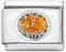 Italian italy Charms für Armband Classic glieder Basic Charm, Silber Gold Edelstahl Links Kult Blume Tiere Herz für Basisarmband Glänzend matt Farbe kompatibel mit Original Strass Wert #14