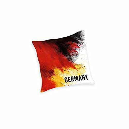 Dekokissen Deutschland, ca. 40x40 cm, 100% Polyester