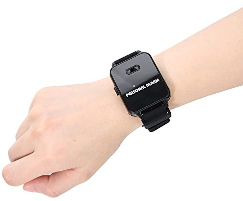 Muñequera Alarma de Seguridad Muñeca Protección Personal Alarma con Luz para Niños Mujeres Correr Al Aire Libre Autodefensa