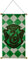Rubies 5000025 Harry Potter Stoffbanner Hausbanner mit Dübel, Stoff, Slytherin
