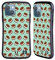 Head Case Designs Blu E Verde Barrette di Gelato Cover Ibrida Compatibile con Apple iPhone 13