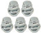 RIDEX 658W0044 Dado ruota Anteriore, Posteriore