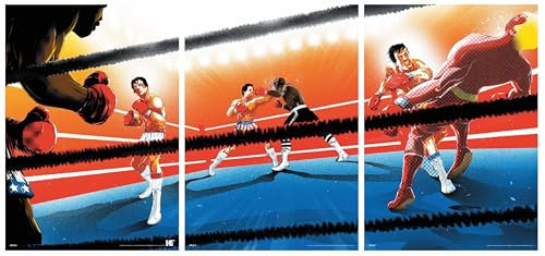 Fanattik Rocky 45th Anniversary Set of Three Limited Edition Art Prints