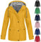 Coupe Vent Femme Impermeable Coupe Vent Femme Impermeable Veste De Pluie Femme Sport Veste Imperméable Femme A Capuche Anorak Femme Noir Imperméable Femme avec Capuche Femme Bleu 4Xl