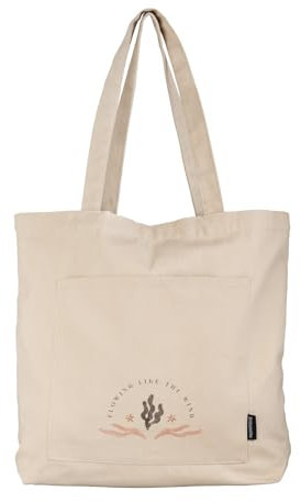 Kokonote Handtasche Damen Tote Bag Shopper Groß Umhängetasche - Kalima Beuteltasche Stofftasche Einkaufstasche Tote Bag Shopper Baumwolltasche