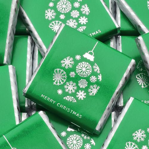 Wyeland Confectionery Merry Christmas Bauble Milk Chocolate Neapolitans - 100 Chocolates