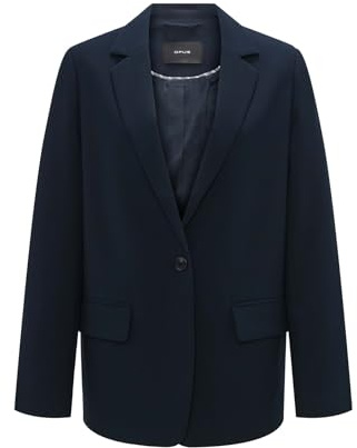 OPUS Damen Blazer | Blazer JARI Regular aus Twill-Ware Coal Blue, 40