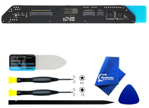 iPartsleader A2337 - Placa interpuesta para MacBook Air Retina (M1,33.0 cm, 2020) Touchpad y tablero conector de teclado con herramientas de destornillador 820-02288-01 820-02288-A