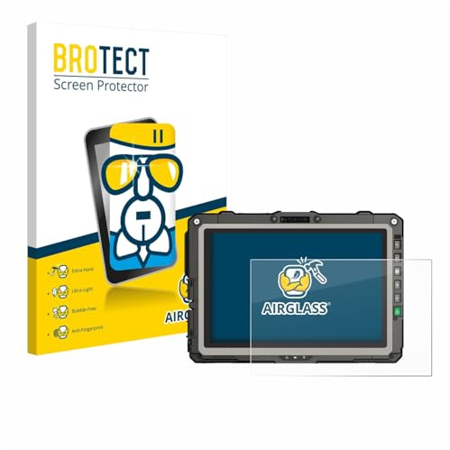 BROTECT Schutzglas für Getac UX10 G3 | Transparenter Displayschutz Made in Germany Schutzfolie Panzer Folie Glas 9H Anti-Fingerprint Einfache Montage Clear