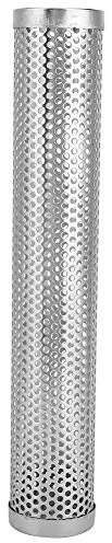 Smoker Tube, Edelstahl 12 Zoll Rund, Perfekte Rauchentwicklung Für Grill, Gas Und Holzkohle - Hochwertiges 304 Edelstahl, Langlebig Und Rostfrei, Vielseitig Für Fleisch Und Gemüs (Kreis)