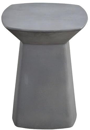 BASXDRFXZ Couchtische Schmaler Nachttisch, beweglicher Couchtisch aus Zement, kreatives Wohnzimmer, Moderne Kunst, Ornamente, einfacher quadratischer Tisch