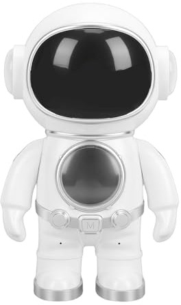 Sxhlseller KI-Smart-Roboter für, Pädagogischer Sprachinteraktionsbegleiter mit WLAN-Bluetooth-Lautsprecher, LED-Ausdrücken, Lern-App, Nachtlicht und Wecker