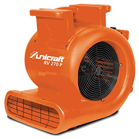 Unicraft Radialventilator RV 270 P (Luftmenge max. 2040/2200/2380 m³/h, Gehäuse aus Polypropylen, großes Lüfterrad, Auslassabmessung 423x88 mm) 6262027